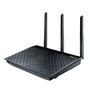 Asus RT-AC66U A1 Wireless AC1750 Dual-Band Gigabit Router - Fekete