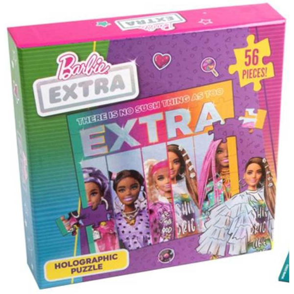 Barbie puzzle holograficzne 56el.