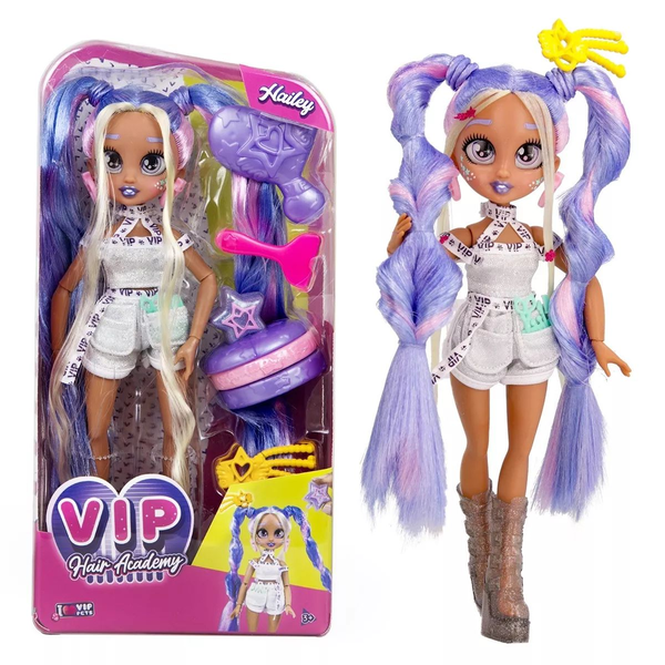 VIP PETS Bábika Hair Academy Hailey styling účesov