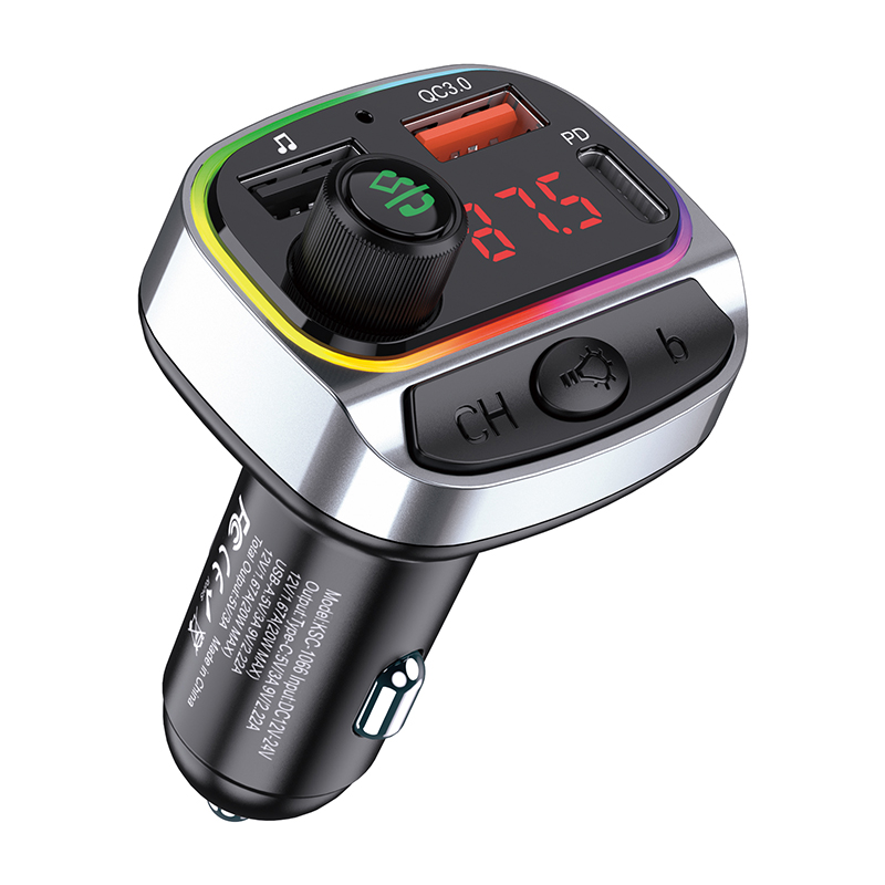 Kakusiga KSC-1066 Bluetooth FM transmitter (KSC1066BK)