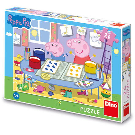 Dino Peppa malac: Művész, 24 darabos (8590878351783)