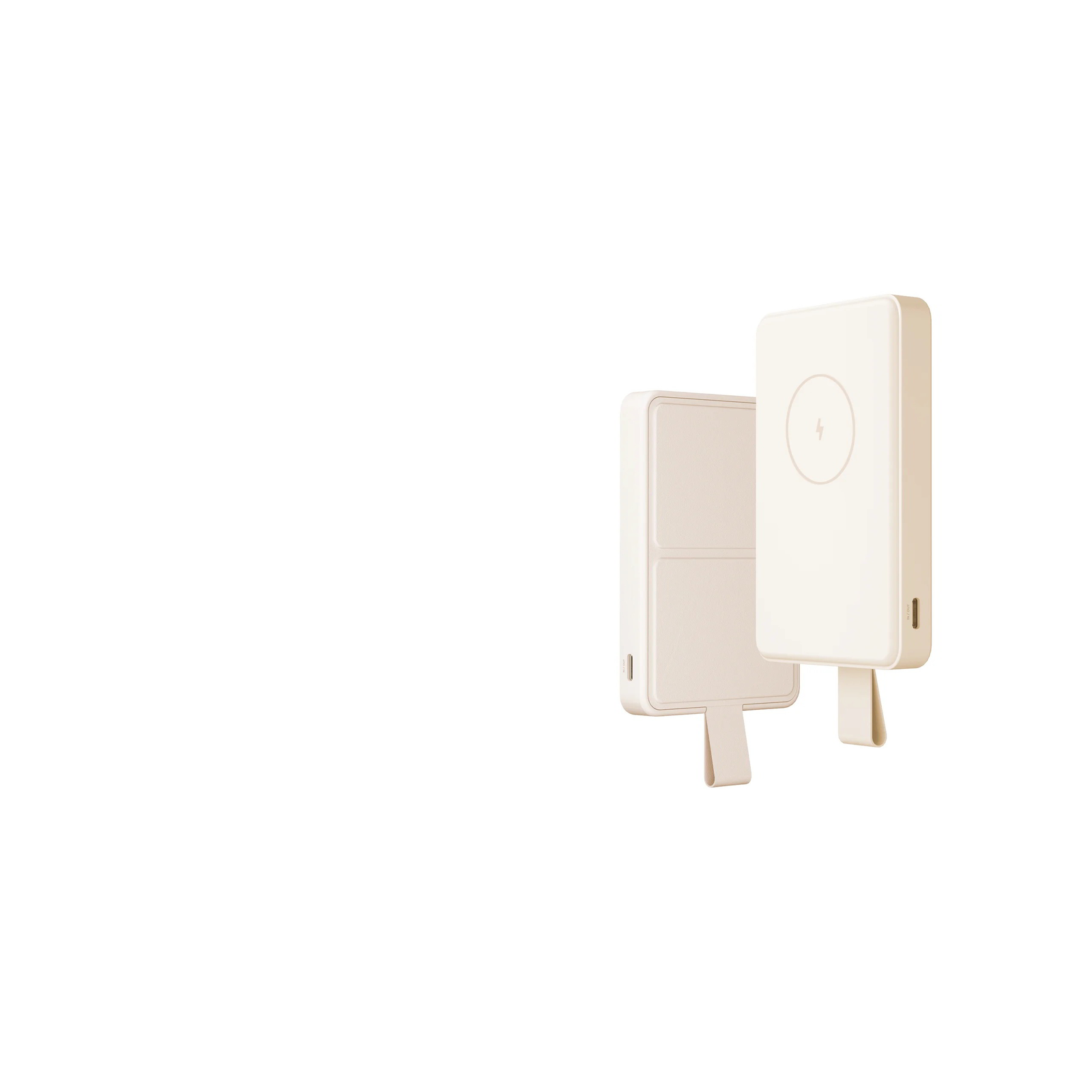 Xiaomi 58479 Mágneses Power Bank USB-C + Type-C / 6000mAh 15W - Rózsastín (58479)