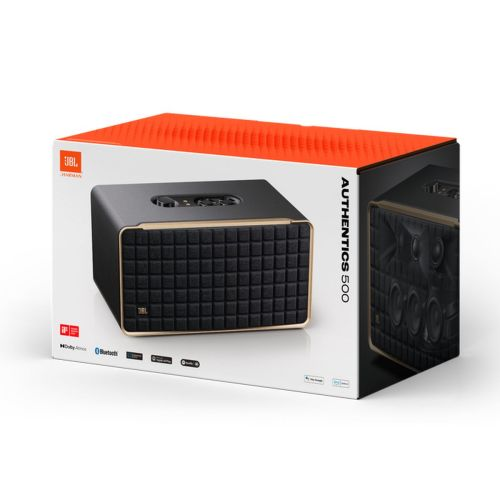 JBL Authentics 500 Sort, Guld Ledningsført 135 W