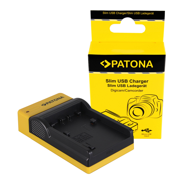 Patona PT151557 Pro Sony NP-FP50/NP-FH50/70 slim USB Akkumulátor töltő