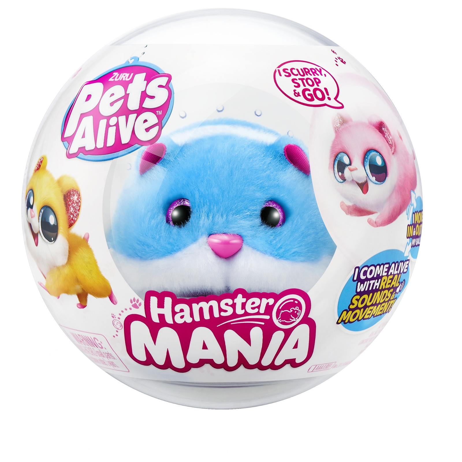 ZURU 9543GQ1 Pets Alive - Hörcsög figura - Többféle (9543GQ1)