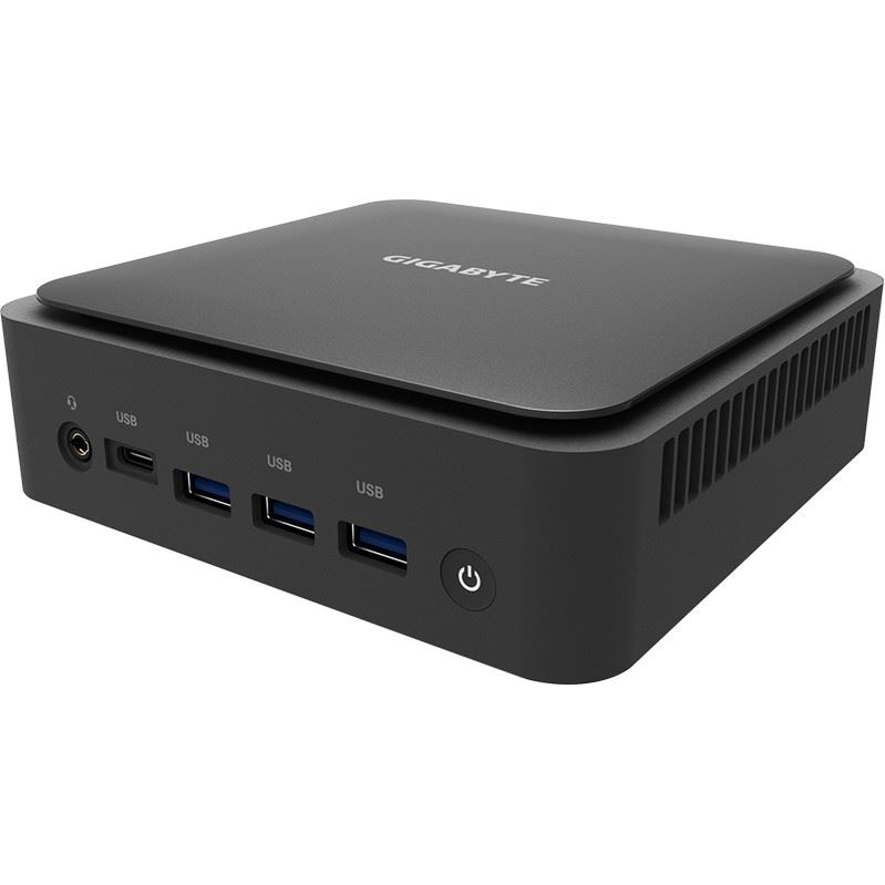 Gigabyte GB-BEI3H-1220 PC/munkaállomás alapgép Fekete Beépített hangszóró(k) i3-1220P 1,8 GHz (GB-BEI3H-1220)