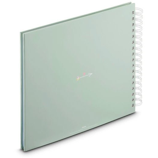 Hama Good Things fotoalbum og arkbeskyttelse Grøn 100 ark 10 x 15 Spiral indbinding