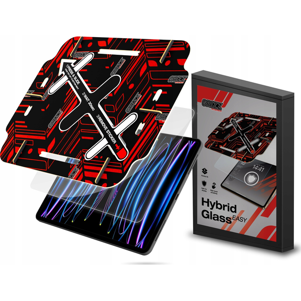  GrizzGlass Szkło hybrydowe GrizzGlass HybridGlass Easy do Apple iPad Pro 6th 12,9"