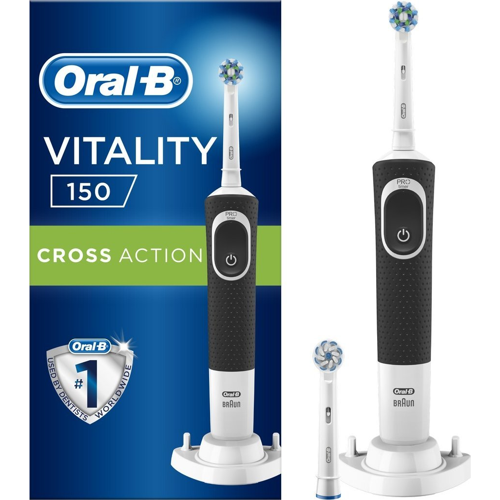 Oral-B Vitality D150 elektromos fogkefe, fekete