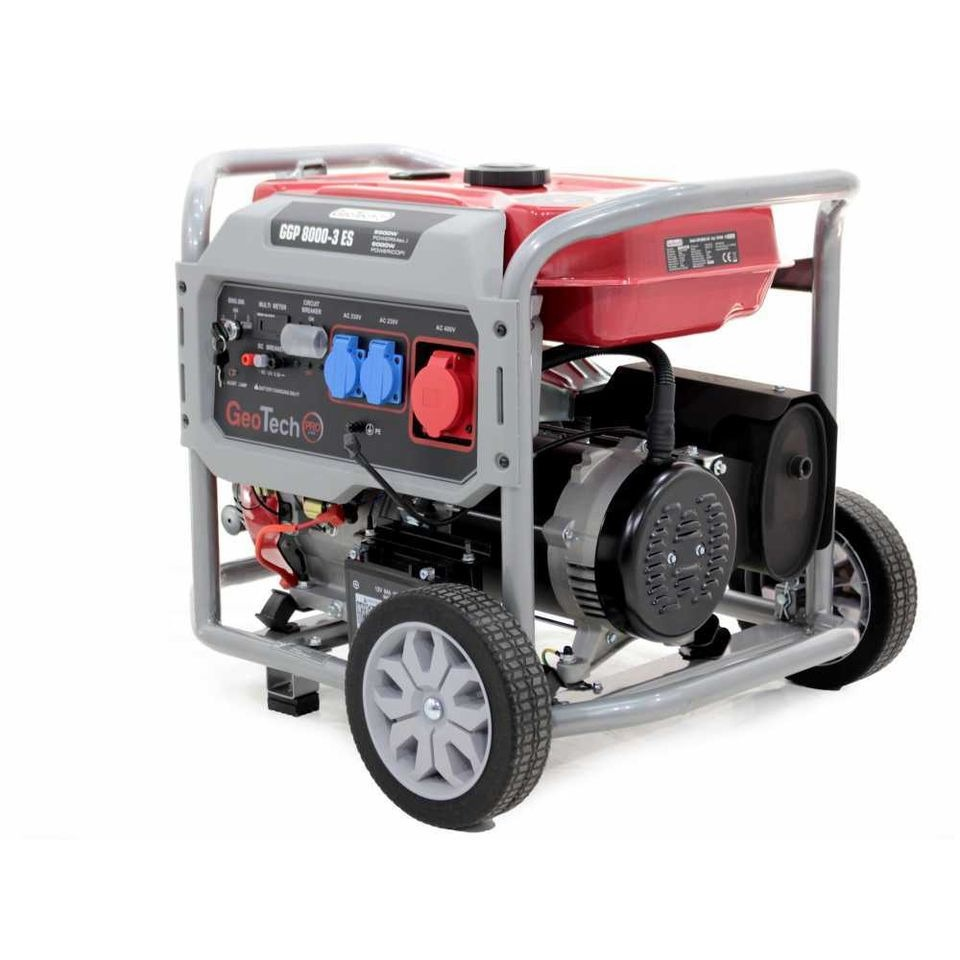 GeoTech GGP8000-3 AVR Benzines áramfejlesztő generátor, 8000W (BZG-05465)