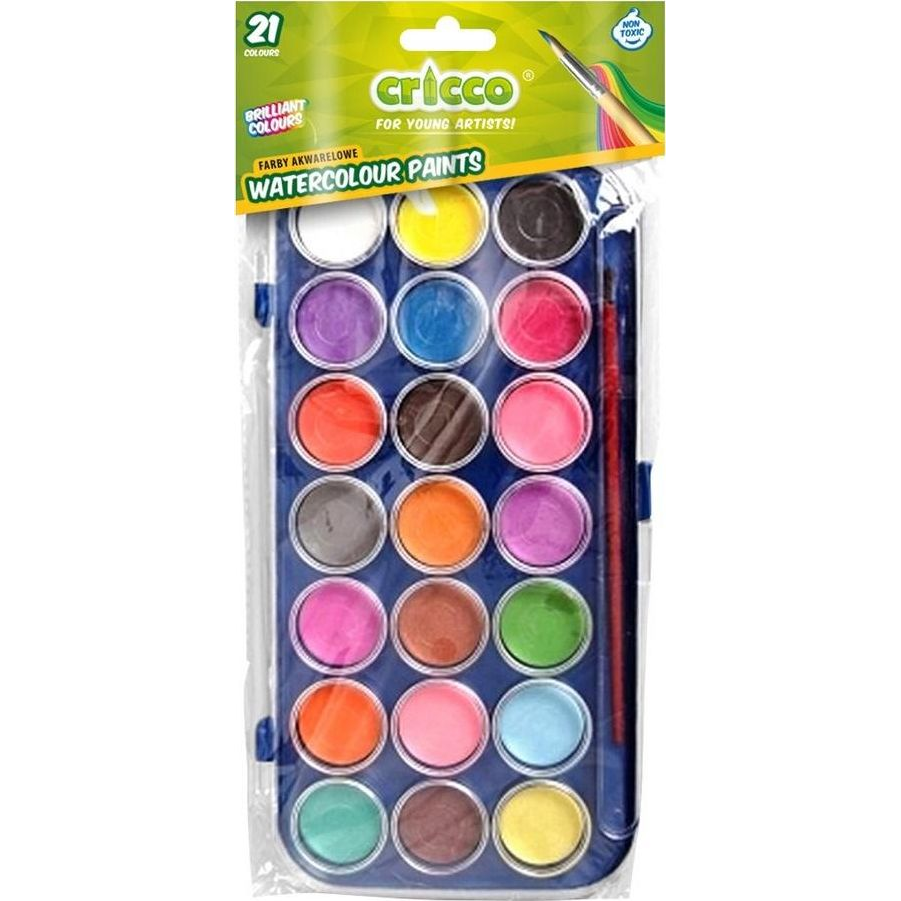 CRICCO 28 mm, 21 barev + štětec (367235)