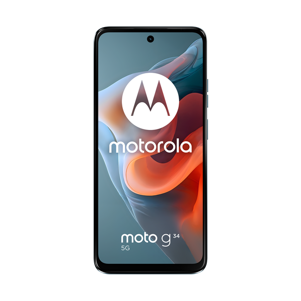 Смартфон Motorola Moto g34, Dual SIM, 128GB, 8GB RAM, 5G, Ocean Green
