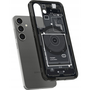 Husa Spigen Ultra Hybrid Mag (Zero One) pentru Samsung Galaxy S25, gri fumuriu