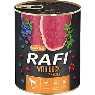  Rafi RAFI PIES pusz.800g KACZKA, BORÓWKA, ŻURAWINA
