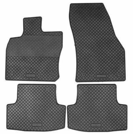 RIGUM Rubber Car Mats for Škoda KAROQ (7644X12A)