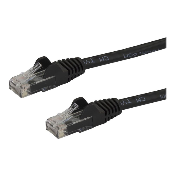 StarTech.com N6PATC1MBK netværkskabel Sort 1 m Cat6 U/UTP (UTP)