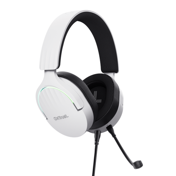 Trust GXT 490 FAYZO Auricolare Cablato A Padiglione Motocicletta USB tipo A Nero, Bianco
