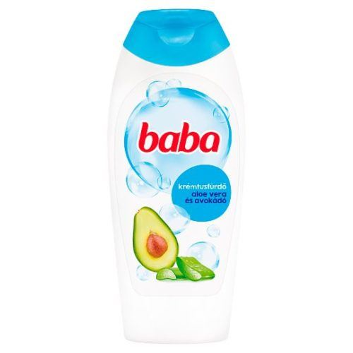 Crema de baie aloea vera si avocado Baba ingrijire delicata 400 ml