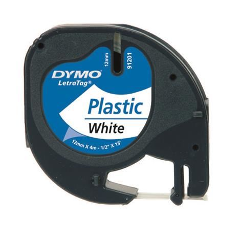 Páska do tiskáren Dymo S0721560 bílá 12 mm x 4 m