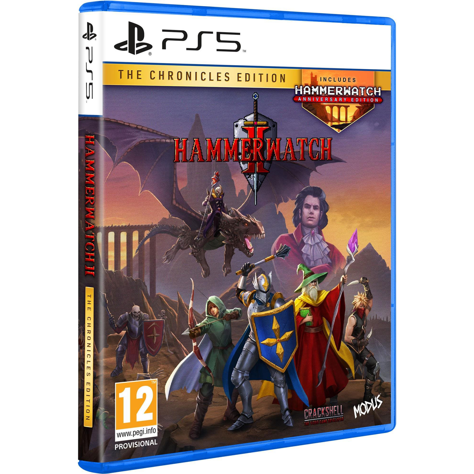 Hammerwatch II: The Chronicles Edition - PS5 (PC - Dobozos játék)