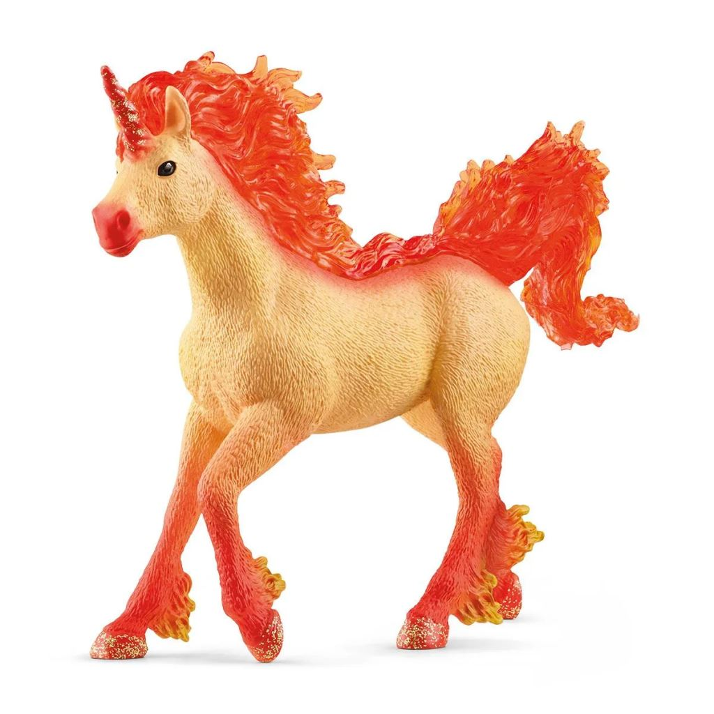 Schleich Elementa Tűz unikornis csődör (70756) (Schleich70756)
