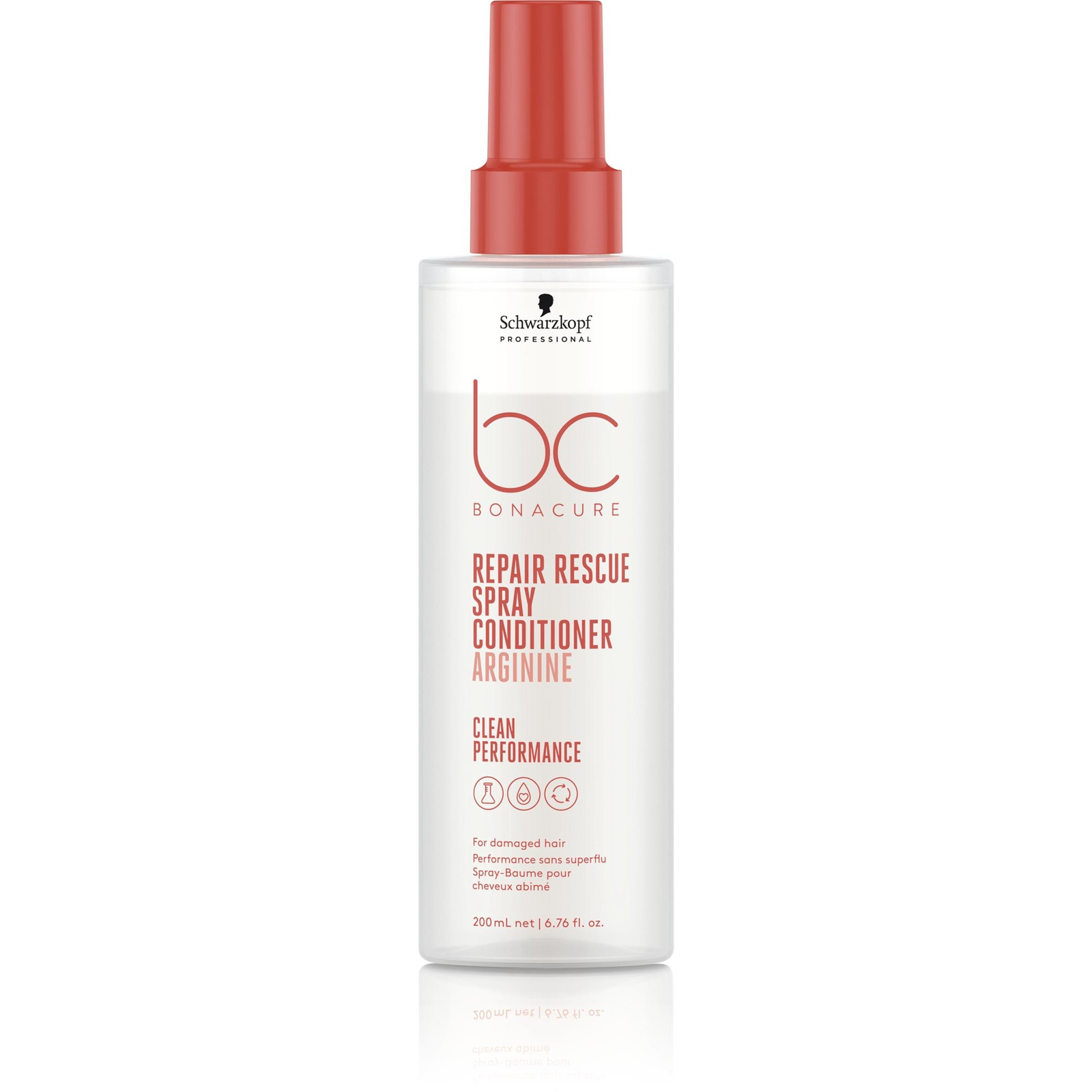 SCHWARZKOPF Professional BC Bonacure Clean Balance Repair Rescue hajkondicionáló spray 200 ml (4045787722956)