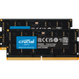 Комплект памети за лаптоп Crucial, 2x32GB, DDR5, 5600MHz, черен