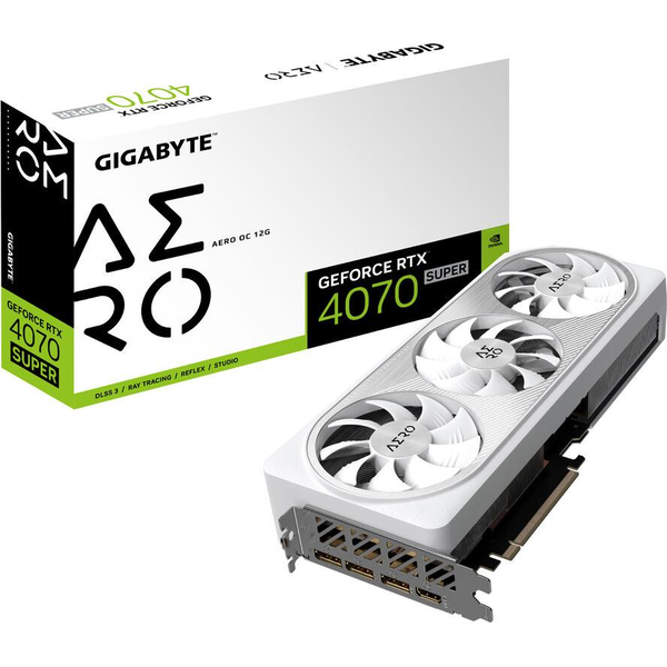 Gigabyte AERO GeForce RTX 4070 SUPER OC 12G NVIDIA 16 GB GDDR6X