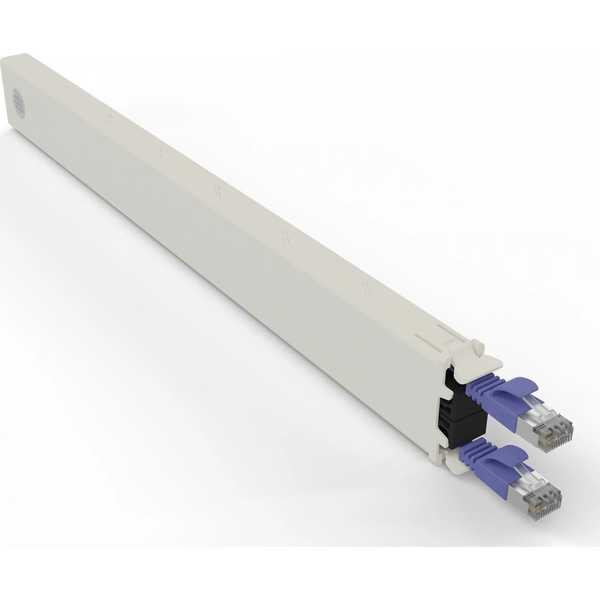 PATCHBOX CONEX8STPVI cavo di rete Viola 0,8 m Cat6a U/FTP (STP) Piatto