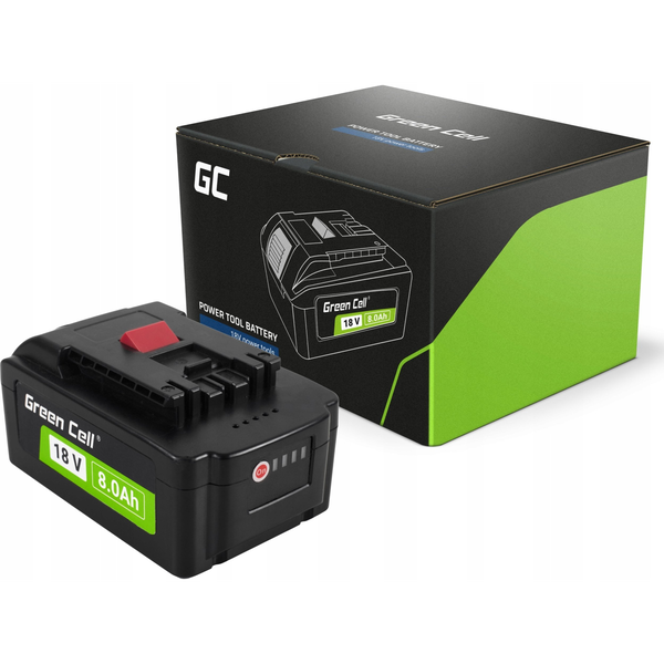 Li-Ion batéria Green Cell 18 V 8 Ah