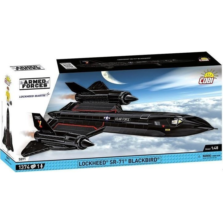 Lockheed Sr-71 Repülőgép 1374 darab (COBI-5891)