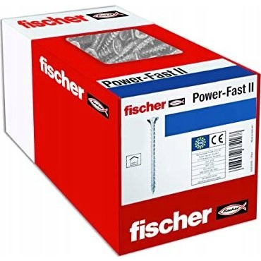 Fischer 670377 Power-Fast II Szorítólemezes csavarok 5 mm 50 mm T-profil Acél Galvanikusan cinkezett 500 db (670377)