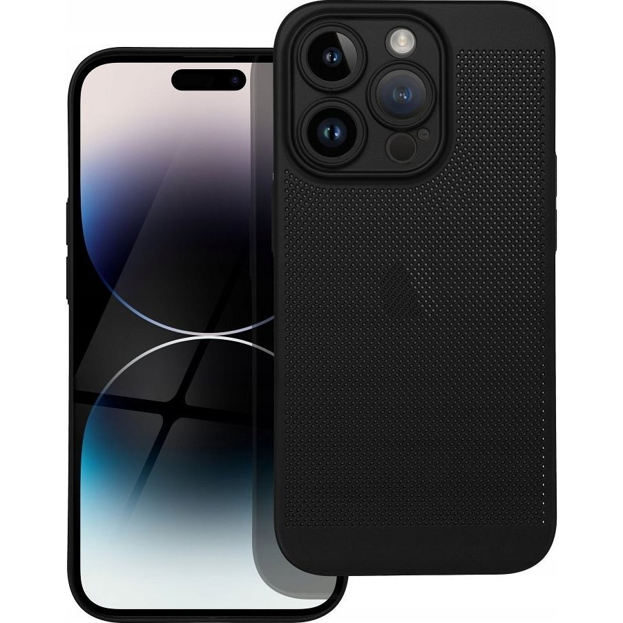 Breezy Apple iPhone 14, műanyag tok, fekete ( )