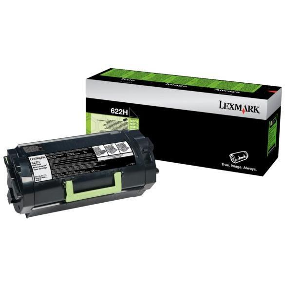 Lexmark 622H tonerpatron 1 stk Original Sort