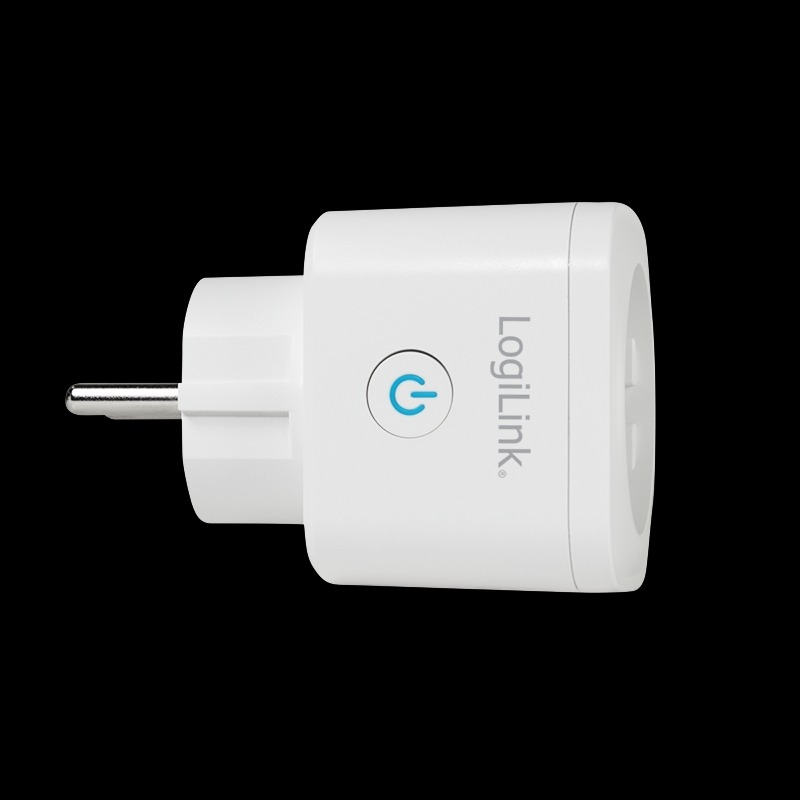 Logilink Wi-Fi intelligens csatlakozóaljzat, egyirányú (CEE 7/7), Tuya kompatibilis (SH0101) (SH0101)