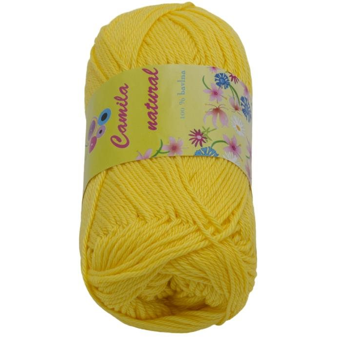 Camilla natural 50g - 180 sárga (6826)