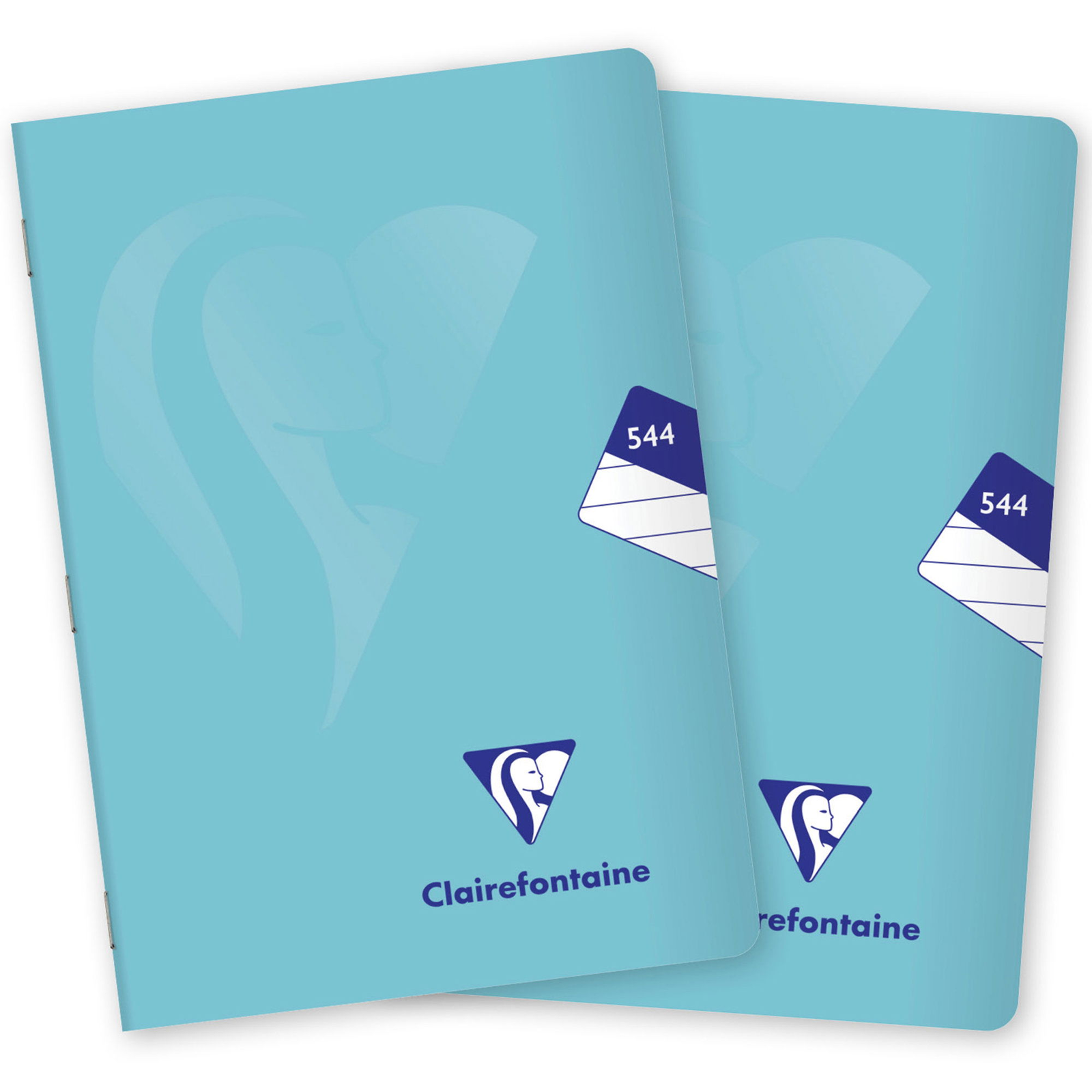 Clairefontaine Mimesys pastel PP, A5 "544" vonalas, 40 lap, kék - 2 db (1544-72-PP-PAS)