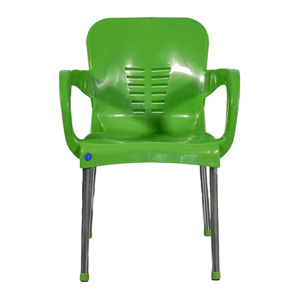 IRIS GF-700GR Paris zöld kerti műanyag szék fém lábakkal 60x50x80cm (GF-700GR)