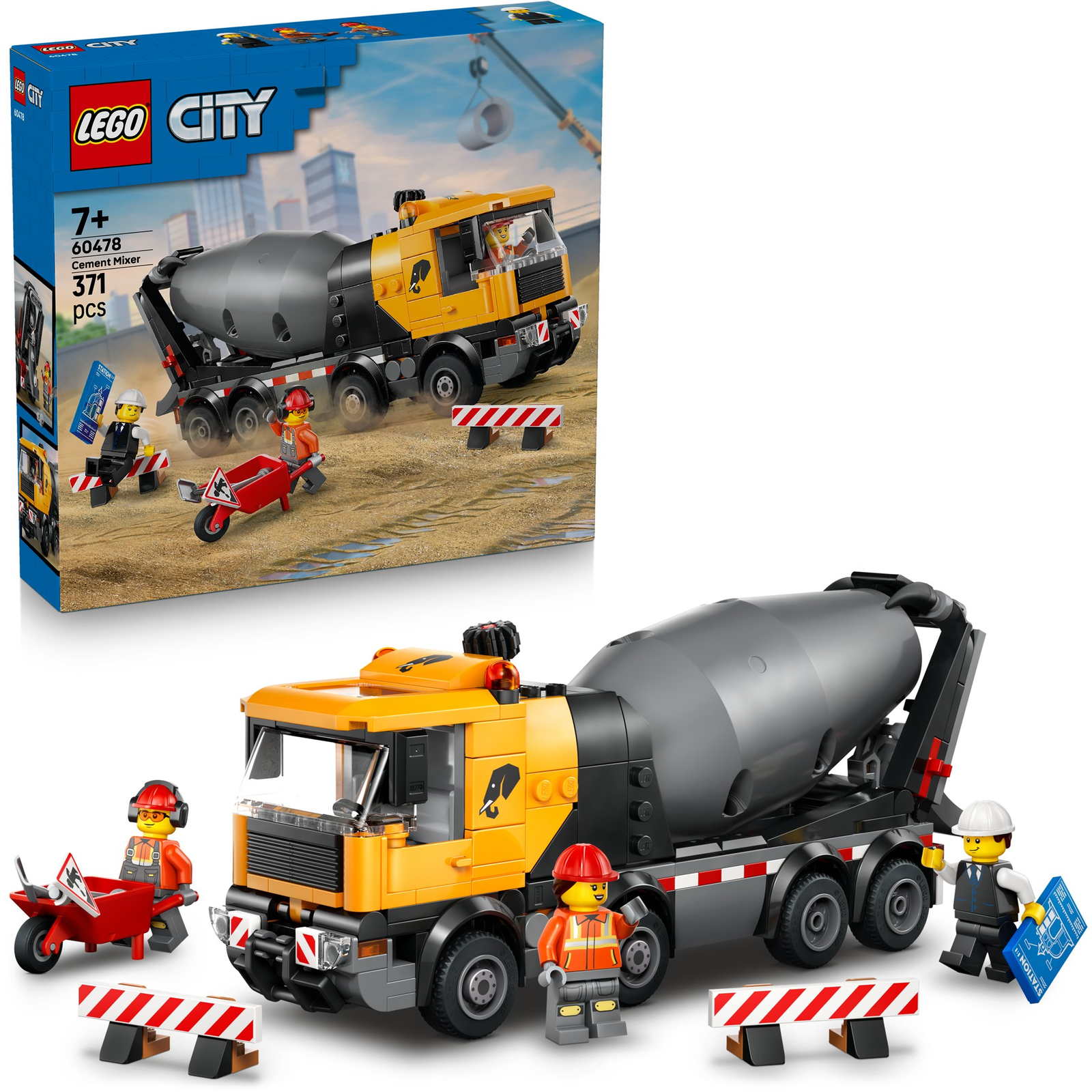 LEGO® City Betonkeverő teherautó 60478 (5702018056790)