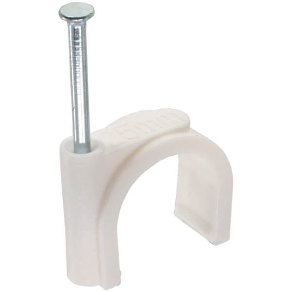 InLine 44020C tira para atar cabos Plástico Branco 50 unidade(s)