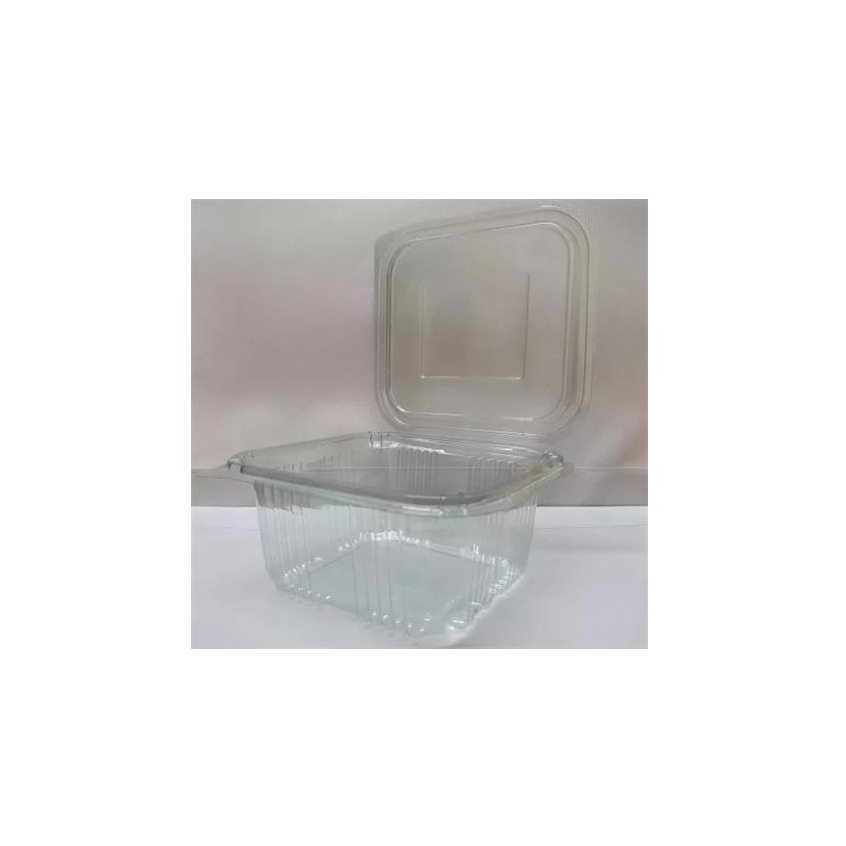Party 1020030199 Műanyag Egybefedeles ételtároló doboz 0,375L (100 db) - Átlátszó (1020030199)