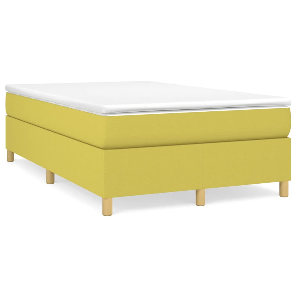 zöld szövet ágykeret matrac nélkül 120x200 cm (3120952)