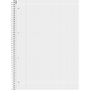Brunnen Premium 80 lapos A4 négyzetrácsos spirálfüzet