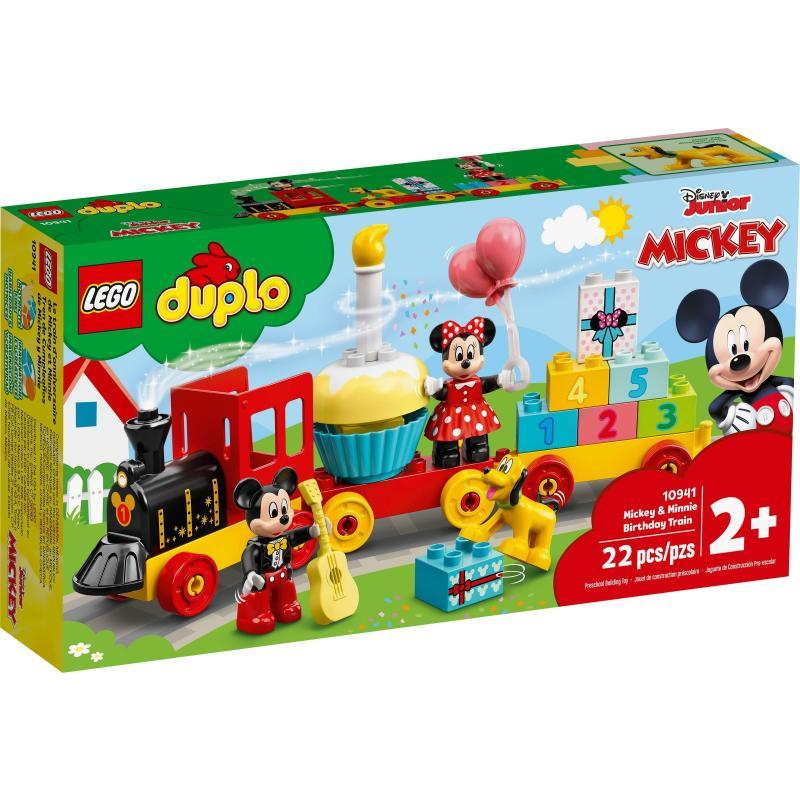 LEGO DUPLO - Disney - Mickey és Minnie születésnapi vonata (10941)