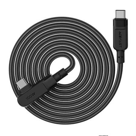 ACEFAST C5-03 USB-C - USB-C kábel 100W 2m fekete (C5-03 black)