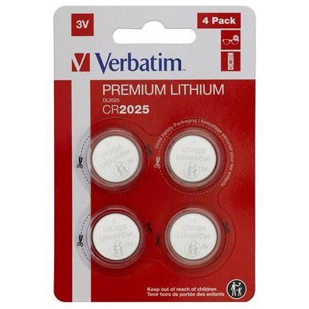 Verbatim CR2025 Wegwerpbatterij Lithium