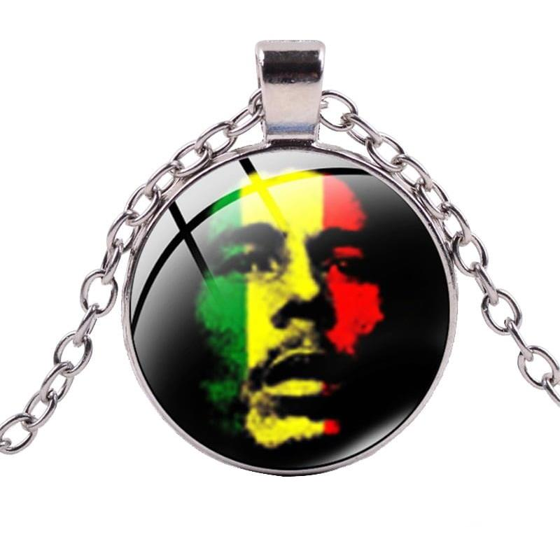 Predator Q1 lánc Bob Marley medállal - GB0316-2 (15757)