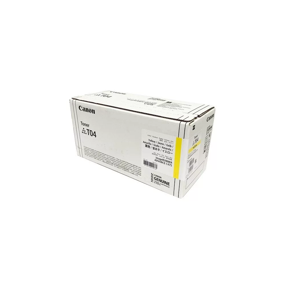 Тонер касета Canon T04 (2977C001), жълта