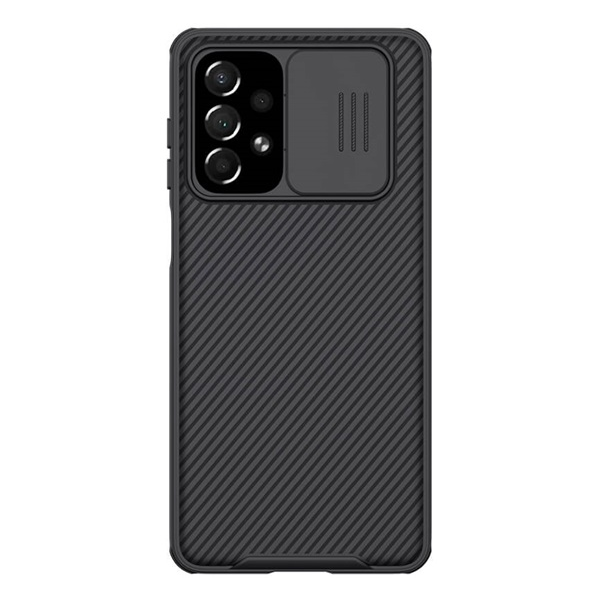 Nillkin CamShield Pro Samsung Galaxy A73 Szilikon Tok - Fekete (GP-113317)