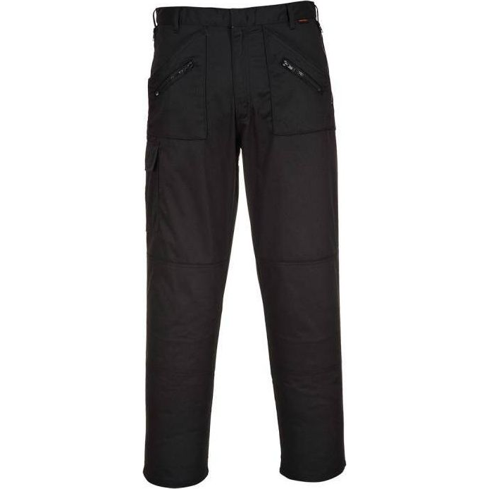 Portwest S887 Action Munkásnadrág - 30, Fekete (BHP S887BR30)